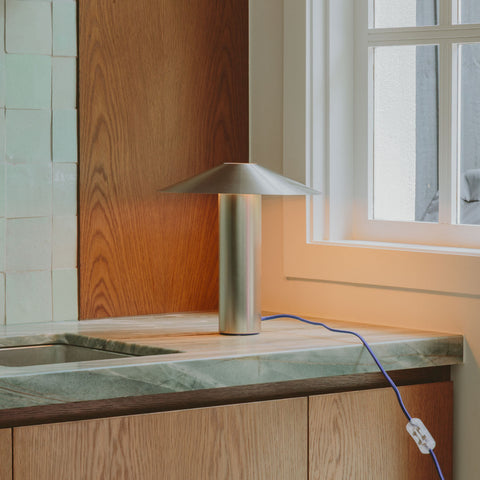 Hoist Lamp | Brushed Metal