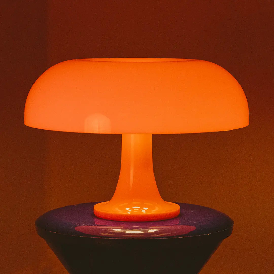 Puffball Lamp | Blood Orange-Dennis Did It