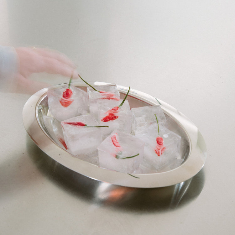 large decorative tray - minimalist japandi style - Dennis Did It