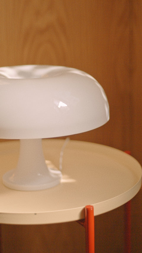 Puffball Lamp | Snow White