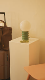 ceramic ribbon lamp and cup and saucer gift bundle - Dennis Did It