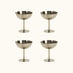 ceramic dish set of 4 - tall round bowls - Dennis Did It