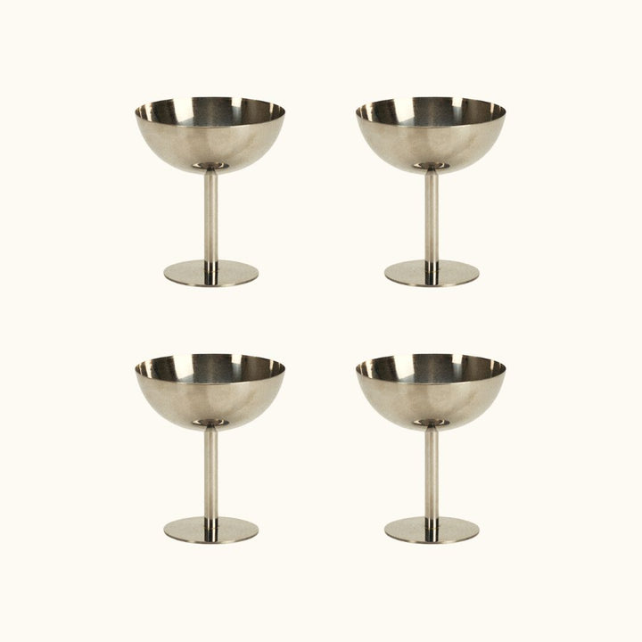 ceramic dish set of 4 - tall round bowls - Dennis Did It