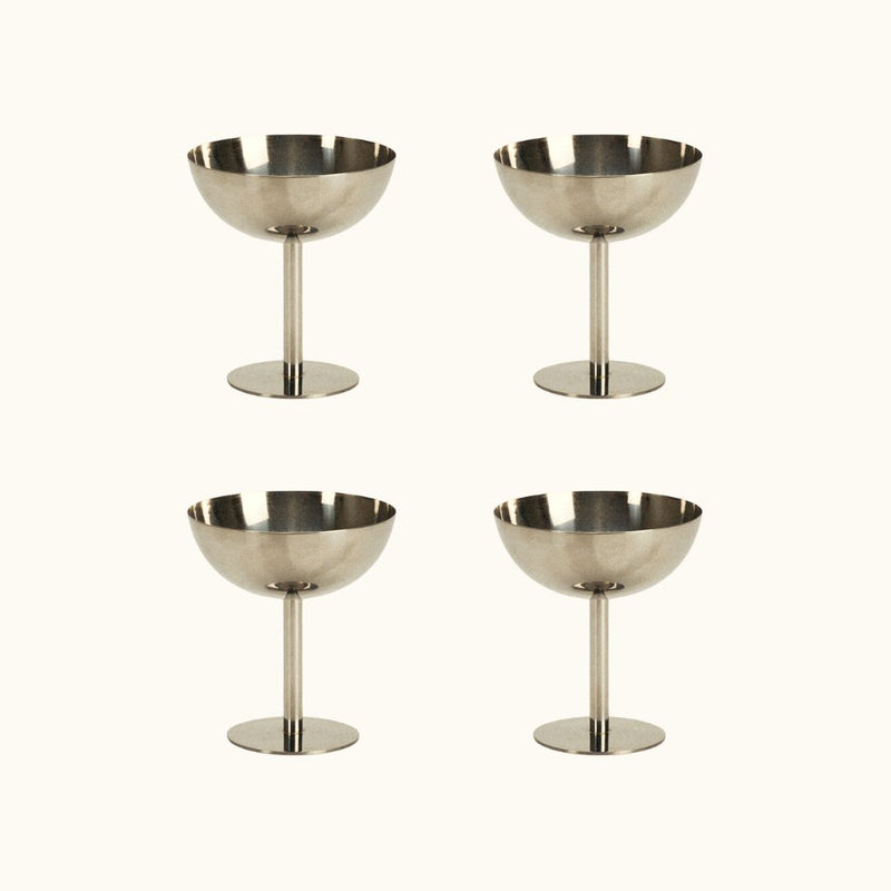 ceramic dish set of 4 - tall round bowls - Dennis Did It