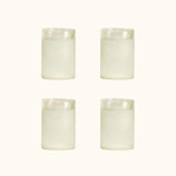 Fine Ribbed Glass Bundle | Set of 4