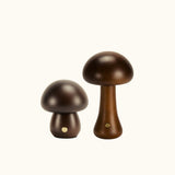 Mushie Lamp Duo | Small & Regular | Walnut