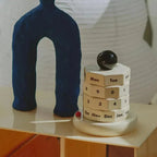 tactile interactive desktop calendar - considered home object - Dennis Did It