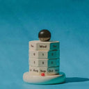 tactile interactive desktop calendar - considered home object - Dennis Did It